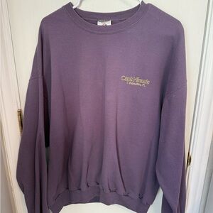 Purple Crewneck Sweatshirt